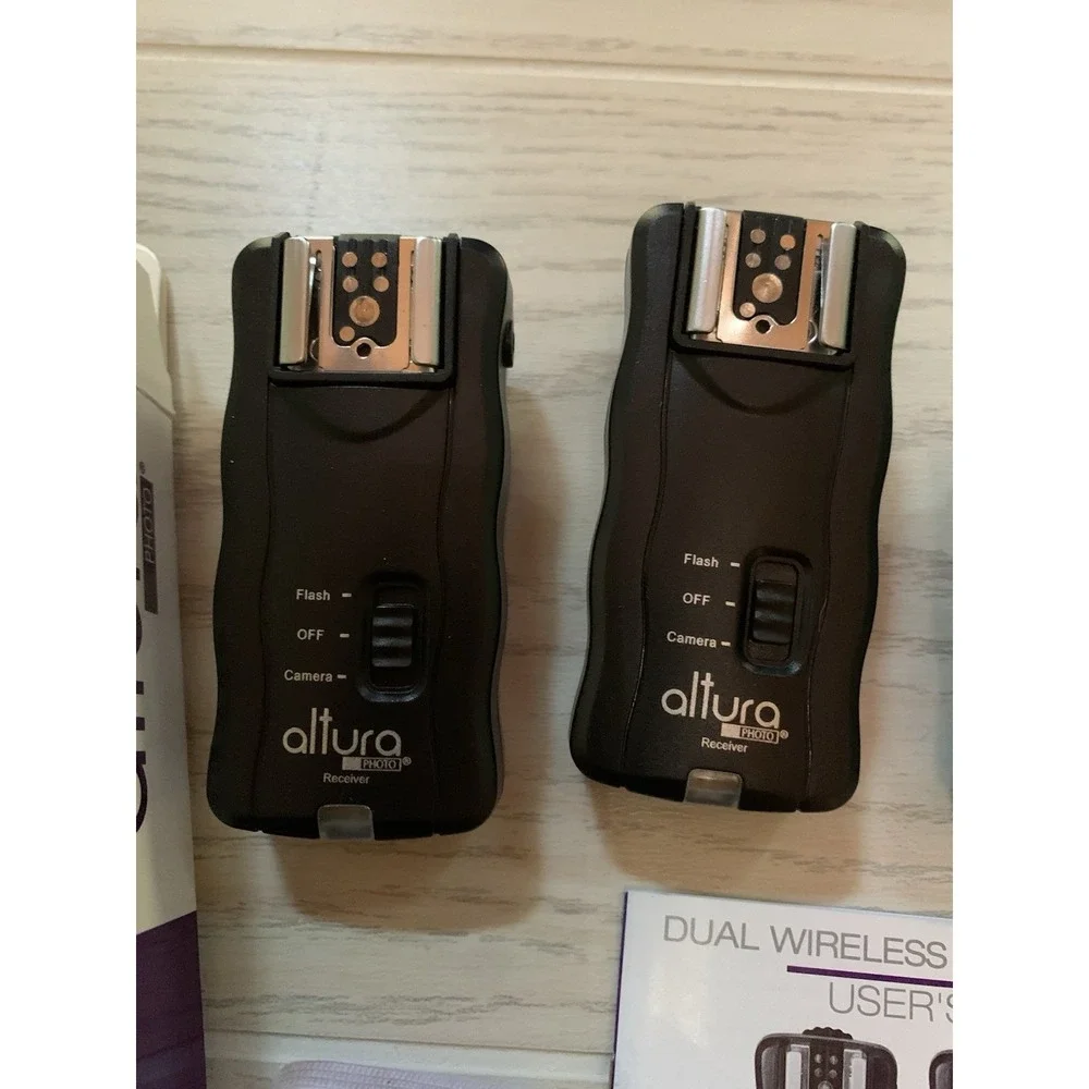 Altura Photo Duel Wireless Flash Trigger Set For Nikon‎ Remote Shutter Release